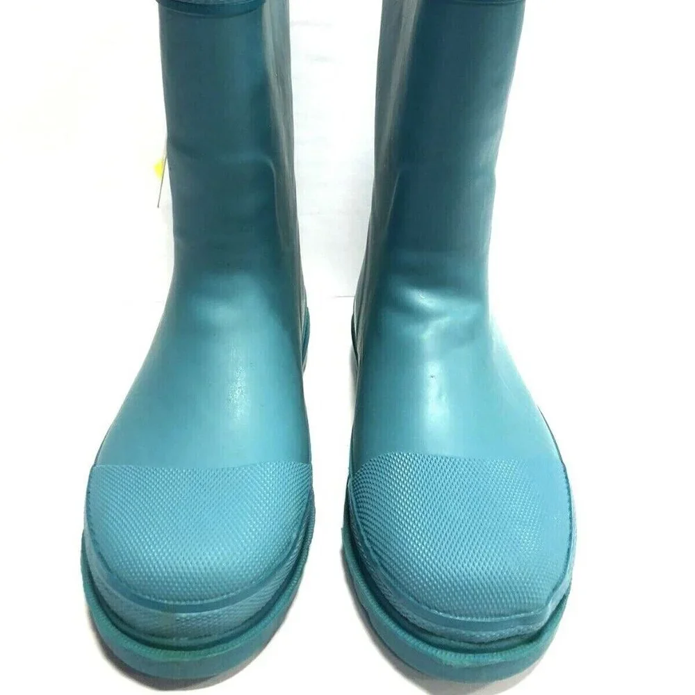Western Chief Kids’ Waterproof Rain Boots-Blue, Boys’ Size 4M.